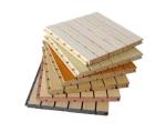 2 Inch Thickness Wooden Holes and Stripe Panel Acoustic Wall Panel for Building