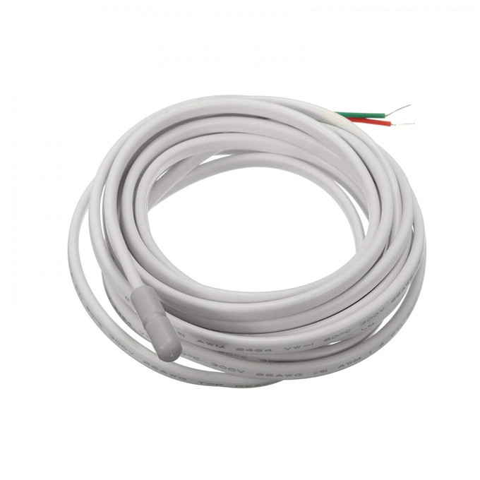 Thermostat Sensor Probe Underfloor Heating Floor Temperature Cylinder Thermistor 3950K 1% 10K 3M PVC Cable