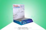 Bespoke PP Lamination Cardboard Countertop Display For UV Sterilizer
