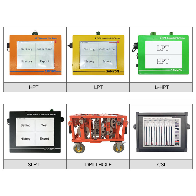 ASTM D4945-00 Lab Testing Equipments 12.6V 5200mAh Deep Foundation pile tester