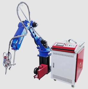 Quality Energy Saving Robotic Manipulator Arm 3000/6000W Automatic Welding Workstation wholesale
