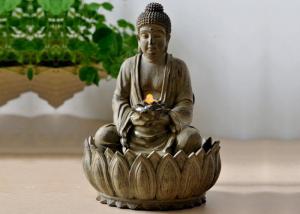 Quality Small Lighted Tabletop Buddha Water Fountain wholesale