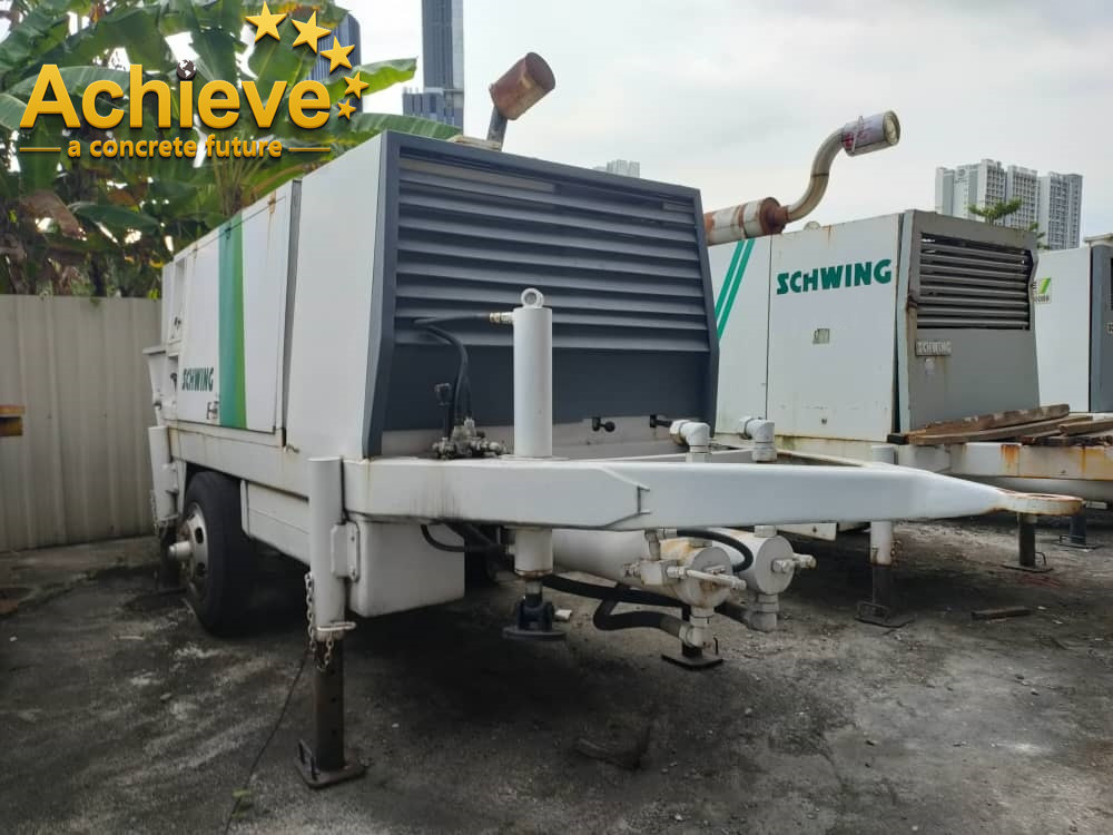 Renewed Used SCHWING Concrete Pumps Beton Static Pump BP2000 German Made 1996