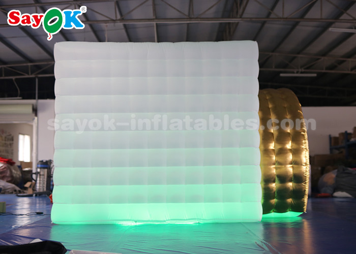 Inflatable Cube Tent Portable Inflatable Photo Booth 210D Oxford Cloth Material Waterproof