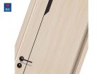 Eco-Friendly Anti-Mildew WPC Pvc Film Bedroom Bathroom Wooden Door