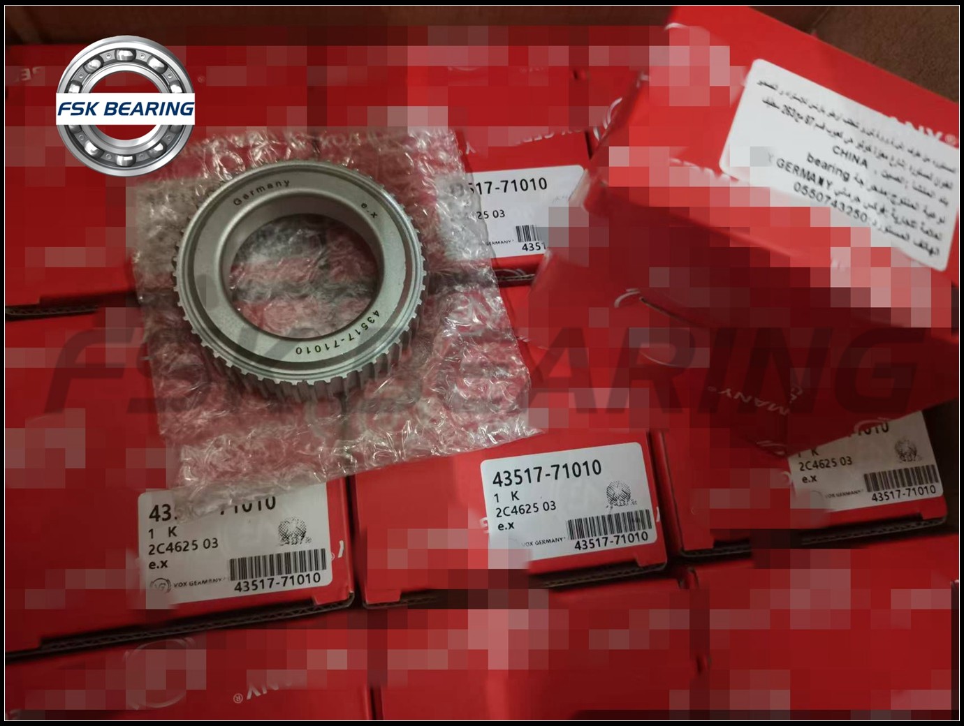 Auto Spare Parts 43517-71010 Front Wheel Hub Bearings ID 42mm Rear Axle ABS Rotor