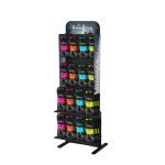 Splendid Clothing Display Racks Free Standing Shoes Display Stand Steel With