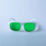 White Frame 52 650nm Laser Safety Goggles infrared Polycarbonate