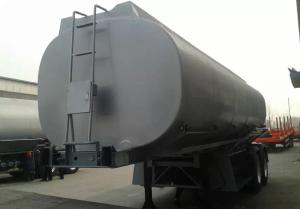 Quality 28 Ton Oil Tank Small Semi Trailer Trucks With 3 Apartments And Pipe wholesale