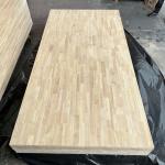 Construction Finger Joint Rubber Wood Mildewproof Multiscene