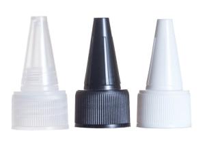 Quality 24mm 28mm 32mm Plastic Cosmetic Lids Twist Top Cap wholesale