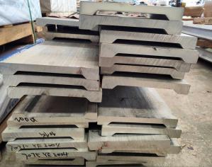 Quality High Strength 7075 Extruded Aluminum Plate 280mm Wide Cradle Plate wholesale