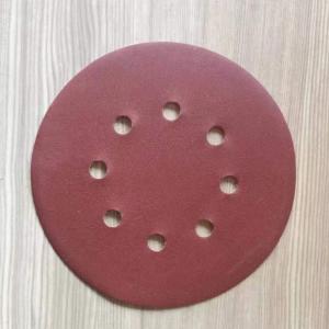 Quality Aluminium Oxide Abrasive Sand Paper 125mm Sanding Discs 40 Grit wholesale