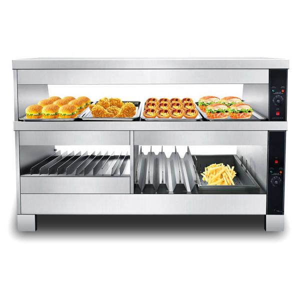 Cheap Restaurant Design Multi-functional Food Warmer Display Counter with 30-85C Temperature for sale