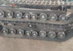 Rubber Crawler Telescopic Track Undercarriage For Agriculture Machine Mini