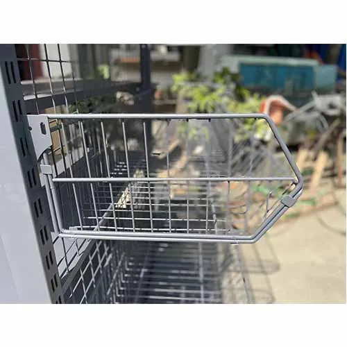 Factory customized supermarket double sides display gandola shelves beer