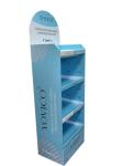 Recycled Portable Corrugated Display Rack , REACH Cardboard Food Display Stands