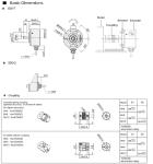 IP68 10mm 3600ppr Solid Shaft Incremental Encoder
