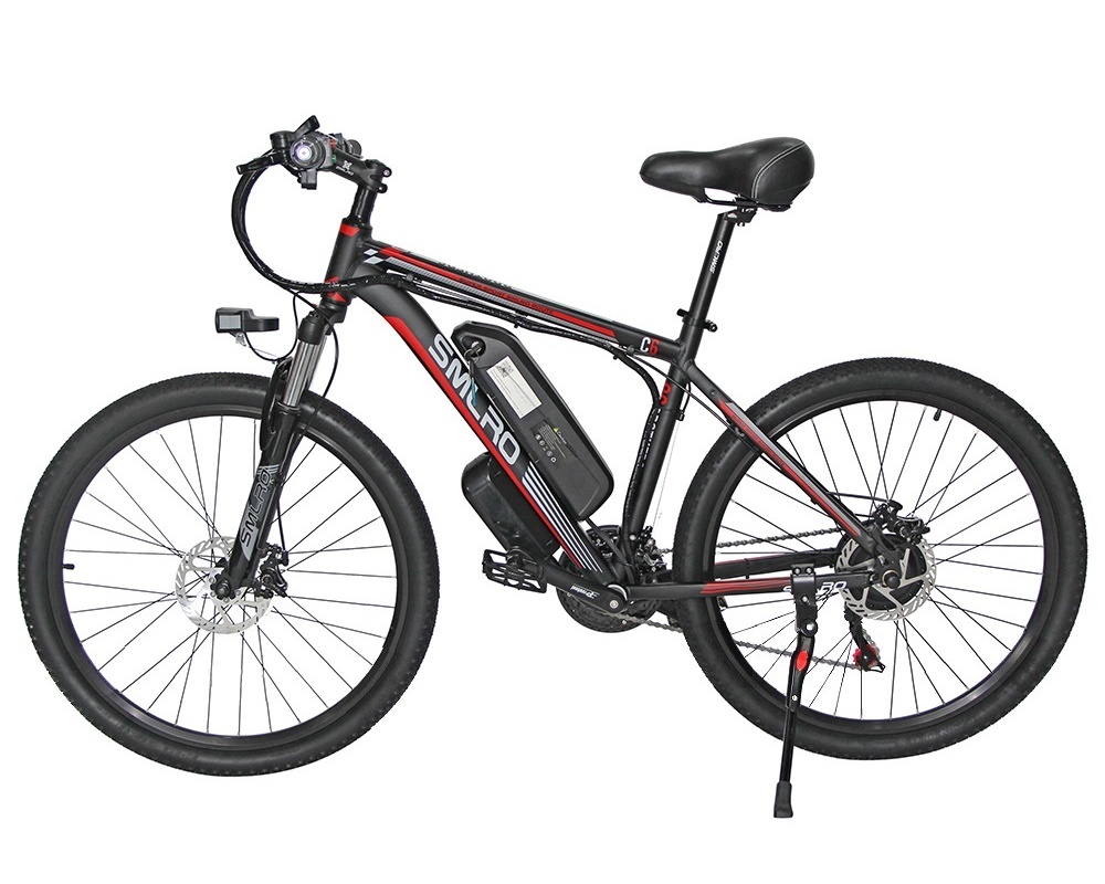 1000 Watt 26 Inch Electric Mountain Bike Brushlessgeared 13AH