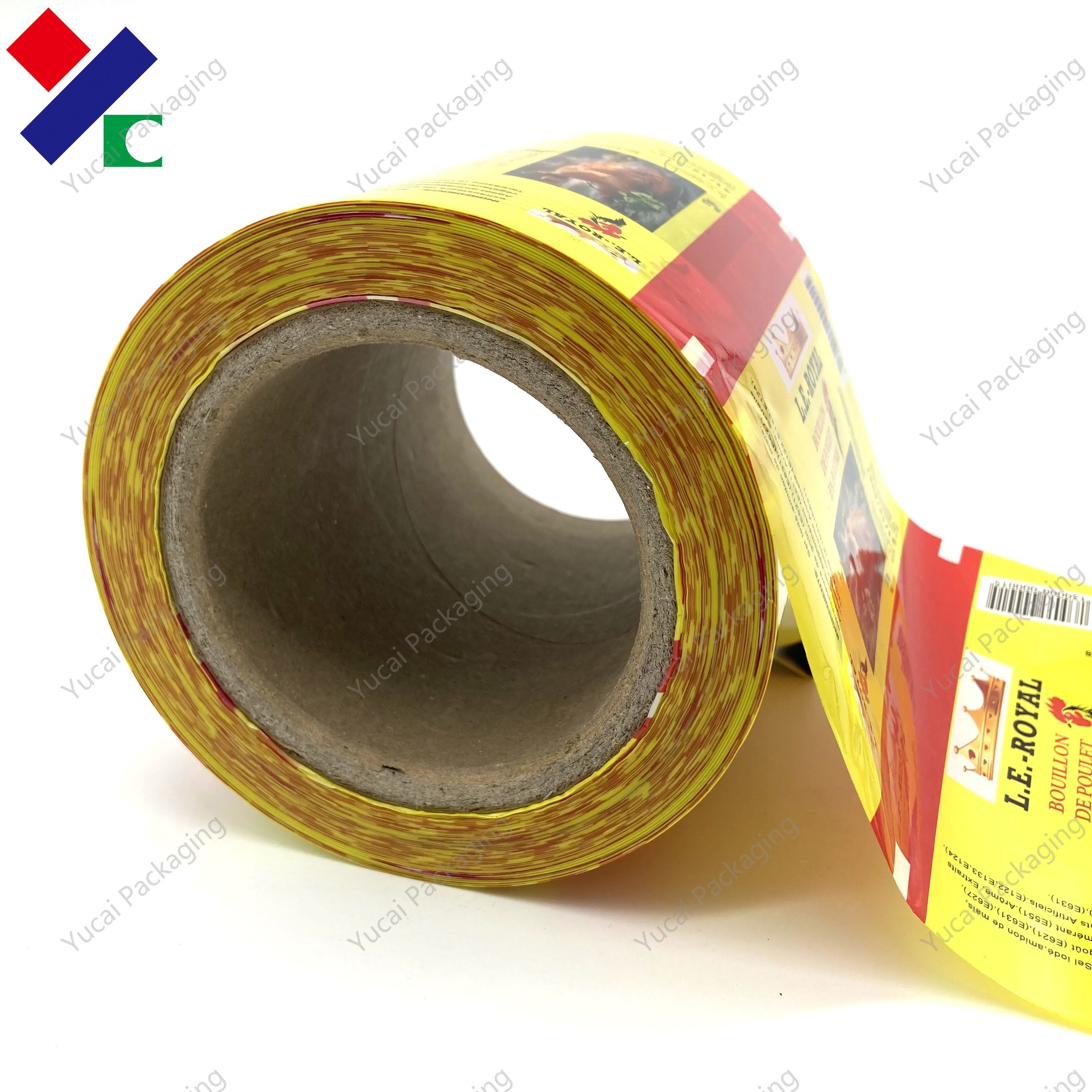 180 Mic Clear Plastic CPP Food Grade Packaging Film Roll For Snack Bag