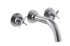 Quality Contemporary Style Brass Material Wall Mounted Shower Mixer T9097B wholesale