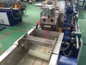 Quality PE PP Twin Screw Compounding Extruder , Plastic Recycling Extruder Machine wholesale