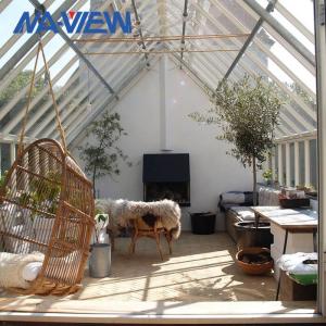 Quality Customized Glass Garden Greenhouse White Sunroom For Residential wholesale