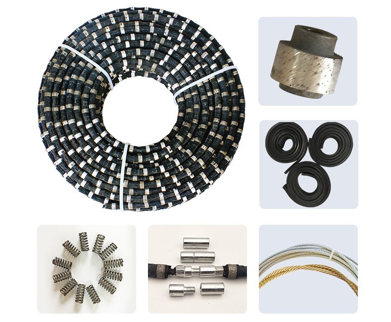 Diamond Wire Saw For Marble Quarry Cutting