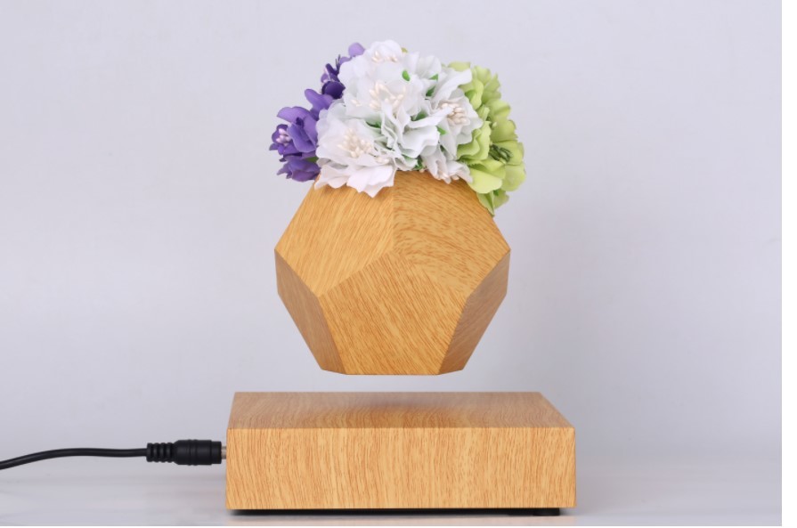 Magnetic levitation Plant Pot & Base Creative Potted Plants flower plant pot