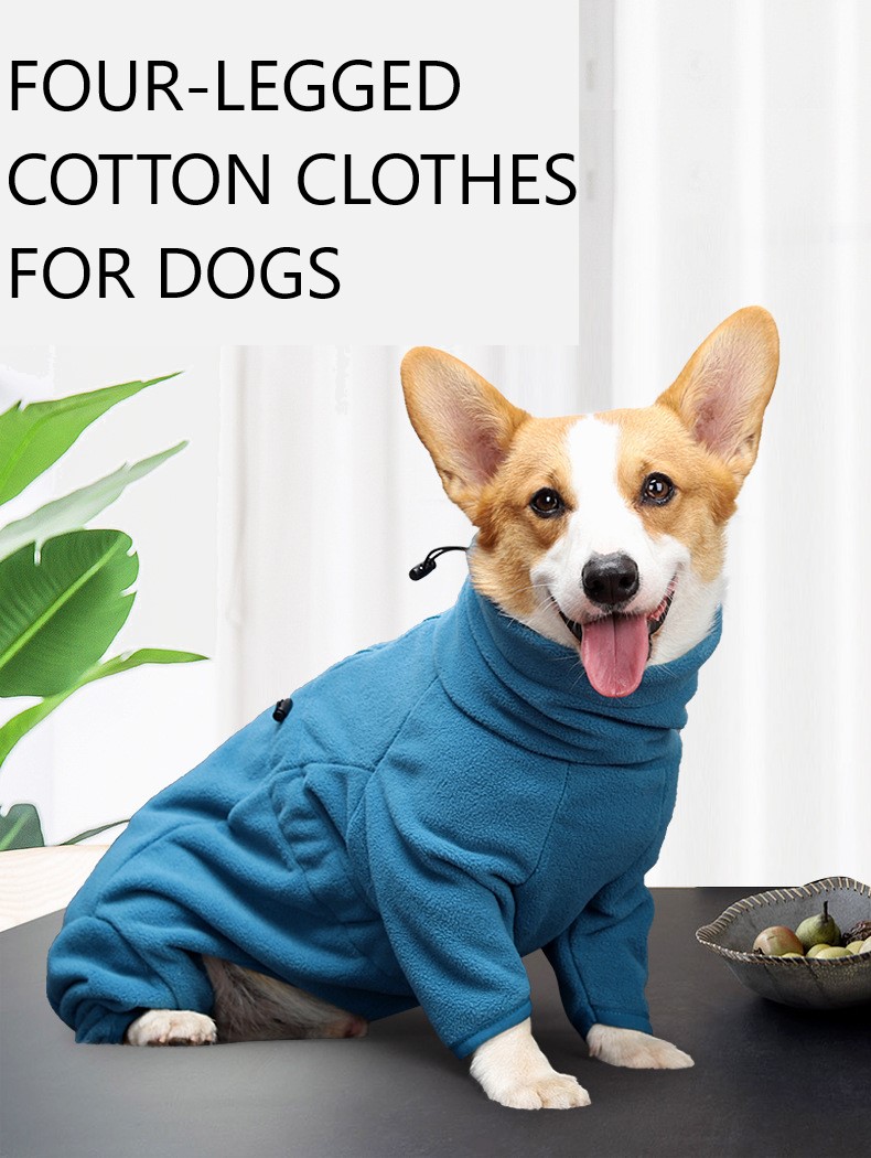 Clothes for Pets Large and Small Puppy Dog Winter Sweater Dress Made of Polar Fleece