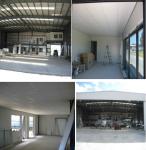 Lightweight Steel Structure Hangar Fireproof Large Span Metal Aircraft Hangars