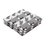 Industrial Magnet Block with Super Strong 3M Adhesive The Perfect Nameplate