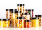 SGS 30ml-1000ml Cosmetic Food Packaging Jar Amber Black Pet Cream Jar With Lids