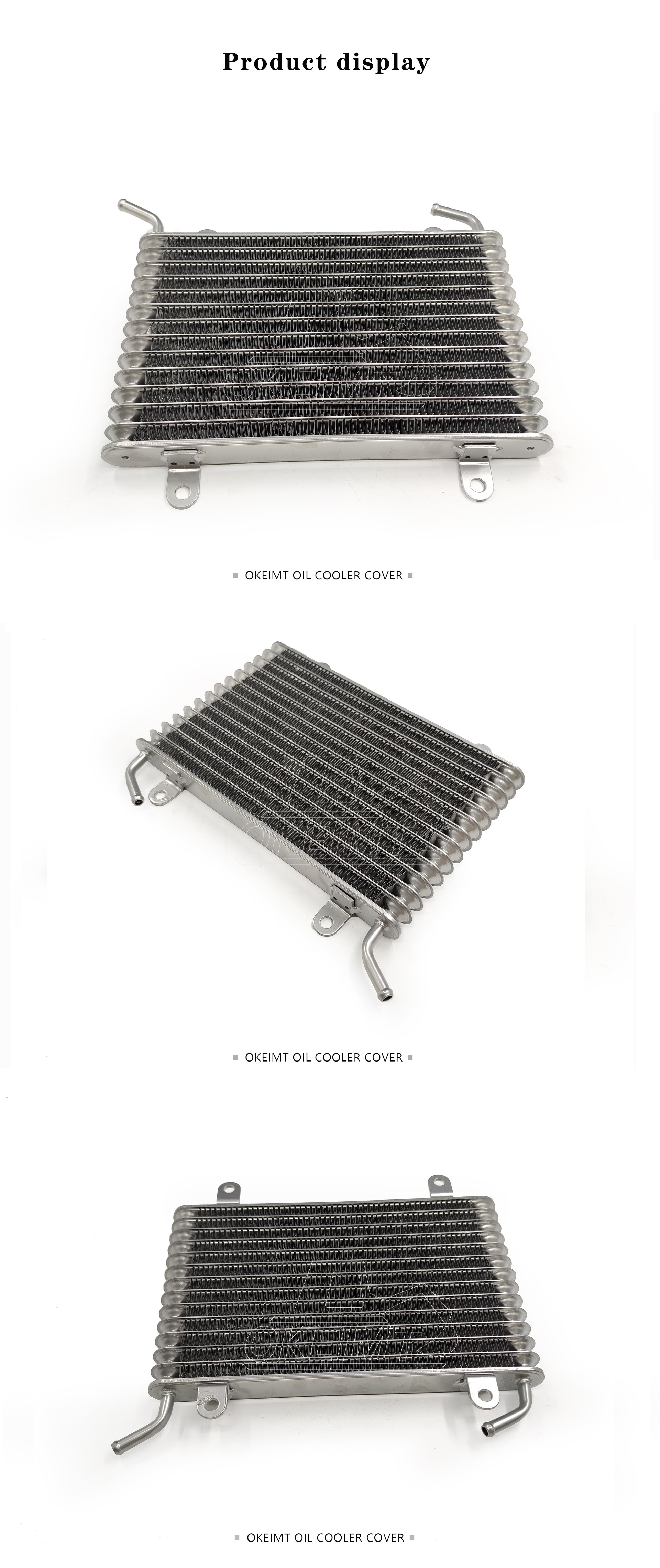 Excavator Engine Parts Excavator Fuel Cooler EX360-3-13P