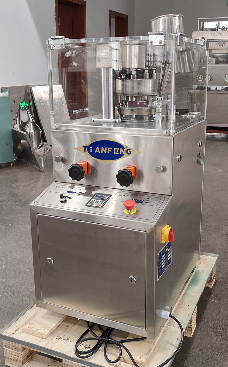 Industrial Grade Pharmaceutical Pill Press ZP5 Zp7 Zp9 With Tablet Punching And Dies