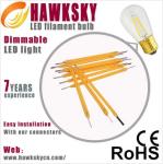 China Supplier CE ROHS Certification E27/E26 G45 Led Light Filament