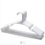 PP Thick Plastic Hangers Adult Clothing Plastic Tubular Hangers