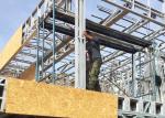 Galvanized Steel Frame Sandwich Panel Prefab Light Steel Frame House Kits