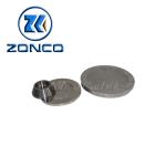 Customized Plate Valve Pad Valve Disc Valve Anti Corrosion In Polysilicon