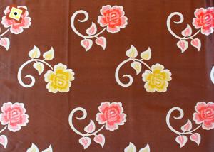 Quality 100% Polyester Warp Knitted Printed Mattress Quilted Fabric Tear Resistant wholesale