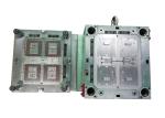 Custom 4 Cavities High precision plastic injection molding for Electronic parts