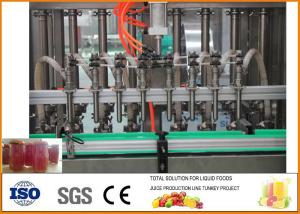 Quality 1500 bottles Beverage Processing Plant , Jam Production Line Per Hour wholesale