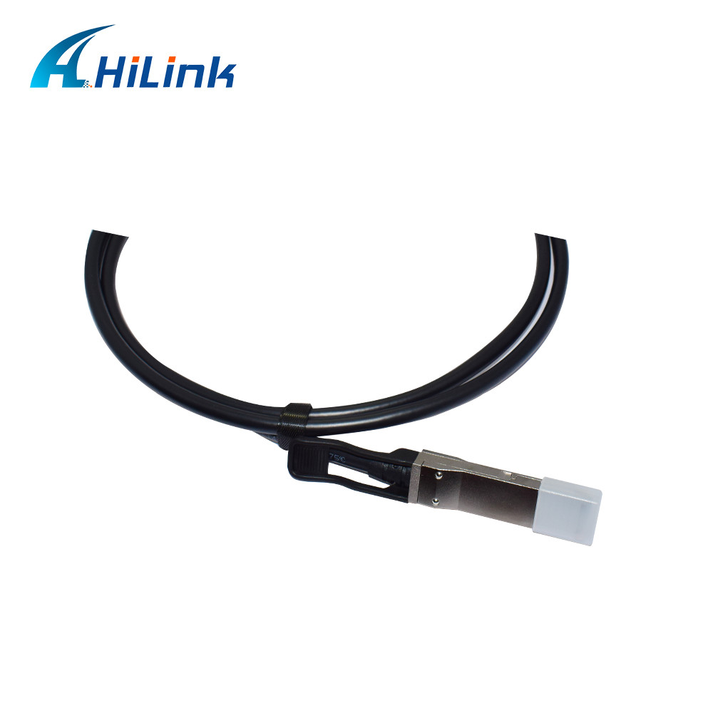 2M 7ft DAC Cable Direct Attach Twinax Cable 200G QSFP56 Compatible With IEEE