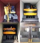 Anti Collision Wheel Loader Excavator Compact Flexible Yanmar Wheeled Excavator
