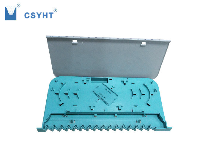 FTTB ABS Plastic 24cores Fiber Optic Splice Tray