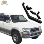 Black Car Snorkel Kit Auto Accessories For Toyota Hilux LN106 5th gen 1989-1998
