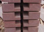 Red Sandstone Stone Tile For Paving Sound Insulation Anti Damage