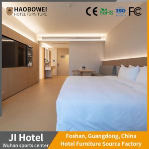 Quality 3 Star Economic Modern Luxury Ash Wood Business Hotel Furniture Bedroom Set in Foshan wholesale