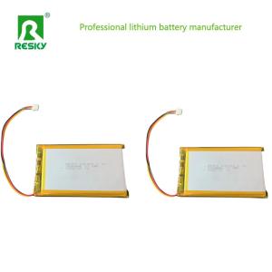China 605080 Lithium Polymer Battery Pack 3.7V 7.4V 3000mAh Rechargeable Lipo Battery on sale