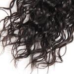 Peruvian Human Hair Closures With A Natural Part , Remy Hair Lace Closure